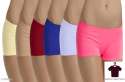 Womens Solid Viscose Spandex Shorts Combo thumb 4