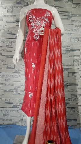 cotton ikkath suit 