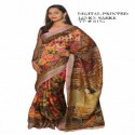 linen saree digital print  thumb 10