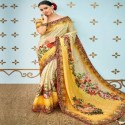 linen saree digital print  thumb 11