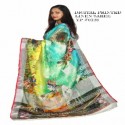 linen saree digital print  thumb 17