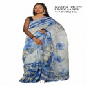 linen saree digital print  thumb 19