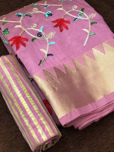 Exclusive jacquard border Saree