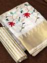 Exclusive jacquard border Saree thumb 2