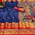 Peacock Design paithani saree for Ladies thumb 2