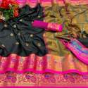 Peacock Design paithani saree for Ladies thumb 3