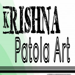 krishna patola art logo icon