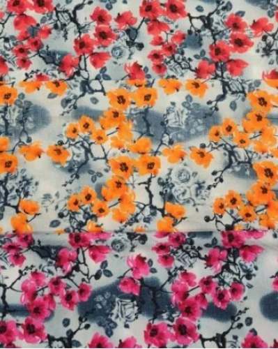 150-200 GSM Casual Cotton Printed Fabric  by Kesari Texofab