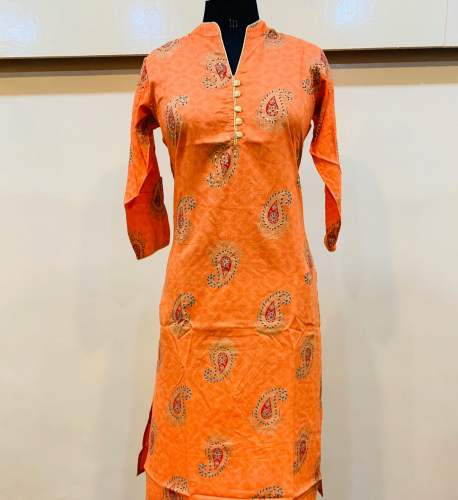 Fancy Rayon Kurti by NAZARA