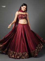 SILK LEHNGA CHOLI