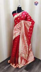 Chidiya Weaving Silk Saree - SEF