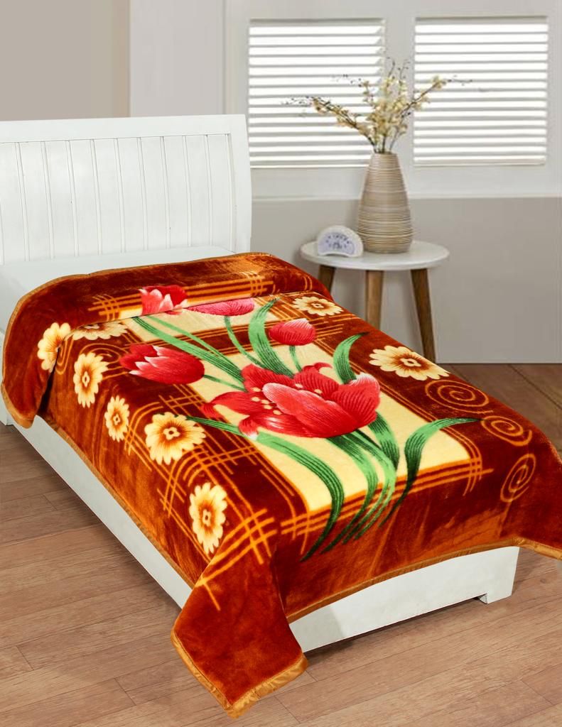 Multicolor Soft Mink Blankets