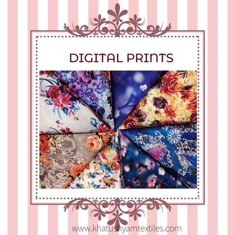 DIGITAL PRINTS by khatu shyam textiles