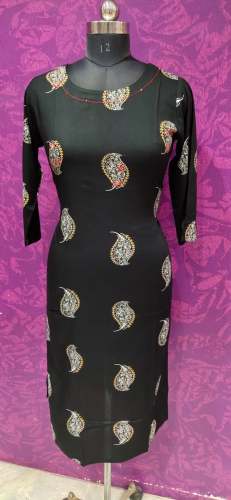 Designer Printed Kurti by B D Textiles