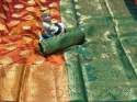 New Arrival Designer Silk Saree thumb 6