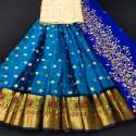 Fancy Banarasi Meena Butti Lehenga Choli thumb 10
