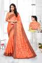 Fancy Chiffon Work Embroidery Saree