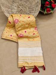 Fancy Soft Mulberry Silk Weaving Saree