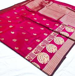 Fancy Weaving Banarasi Silk Saree