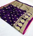 Fancy Weaving Banarasi Silk Saree thumb 4