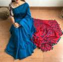 Daily wear Handloom Silk Cotton Saree thumb 2
