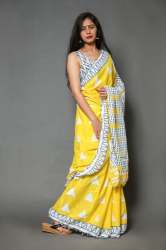 Fancy Mulmul Cotton Saree at Wholesale rate 