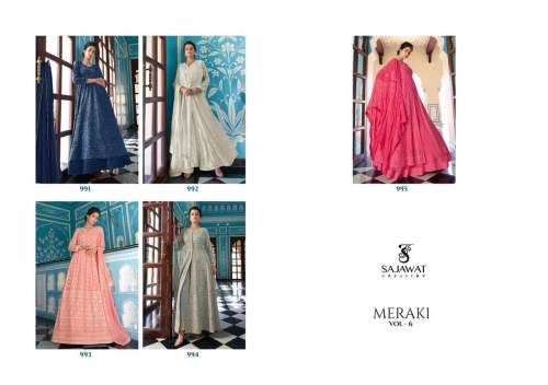 Georgette Heavy Work Wedding Wear Readymade Suit