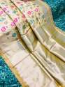 Pure Silk With Jecquard Wedding Wear Saree  thumb 6