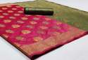 Wedding Wear pure Soft Banarasi Silk Saree  thumb 10