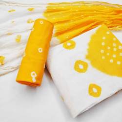 Bandhni Cotton Dress Material