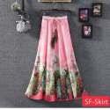 Digital Printed Ladies Skirts 