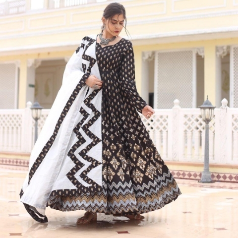 Fancy Exclusive Designer Gown by ruhi collection