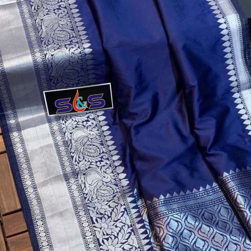 Litchi silk saree