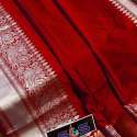 Litchi silk saree thumb 3