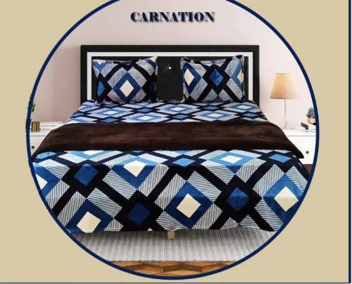 Carnation 4 Pcs Set Duvet by Jagdambe Textile Mills