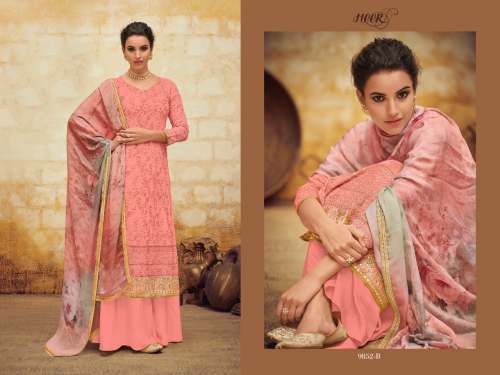 Georgette Semi Stitched Suit by Mahakali Fab