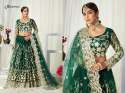 BUTTERFLY NET BRIDAL LEHENGA  thumb 1