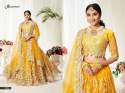 BUTTERFLY NET BRIDAL LEHENGA  thumb 3