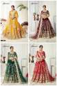 BUTTERFLY NET BRIDAL LEHENGA  thumb 4