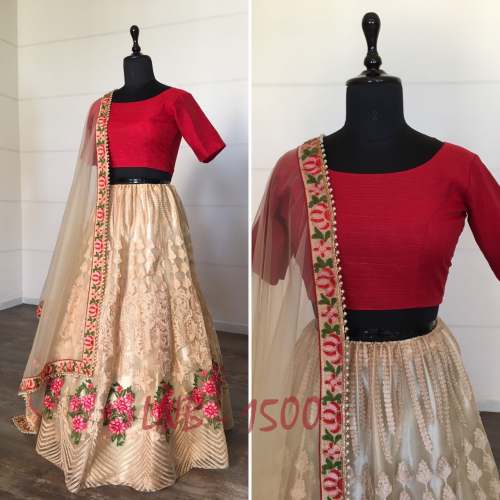 EMBROIDERY LEHENGA