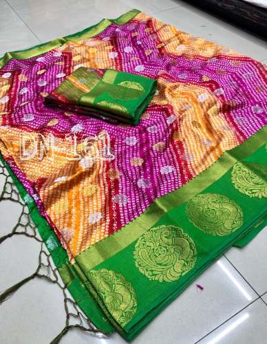 Exclusive Bandhani Printed Saree