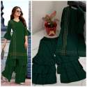 fancy-kurti-with-sharara-suit