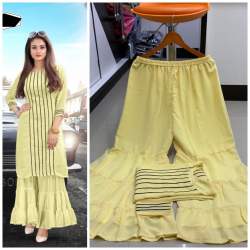 Georgette Sharara palazzo kurti 