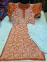 Designer Lucknowi Kurti Palazzo Set For Womens thumb 4
