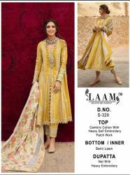 Exclusive Embroidered Cambric Cotton Suits 