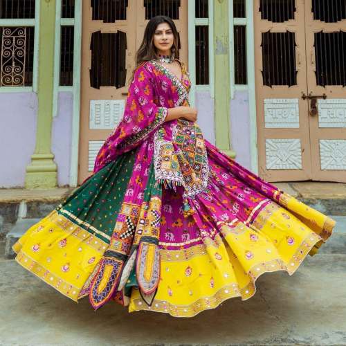 Fancy Designer Navratri Chaniya Choli by Ali Creations