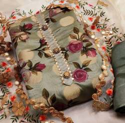 Chanderi Dress Material