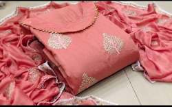 Chanderi Santoon Dress Material