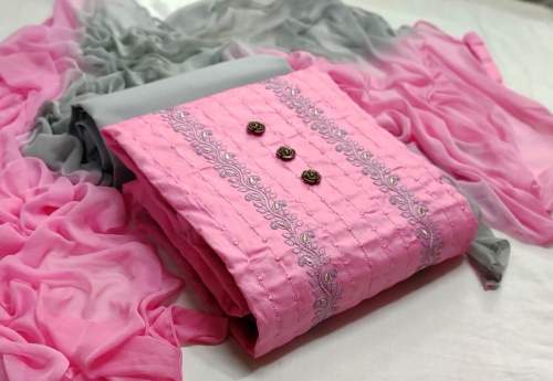 Cotton Unstitched Dress Material