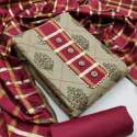 Cotton With katha work Dress Material thumb 2